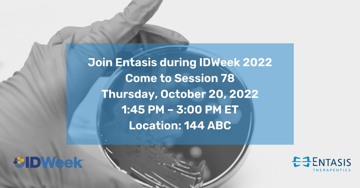 Entasis Therapeutics tweet media