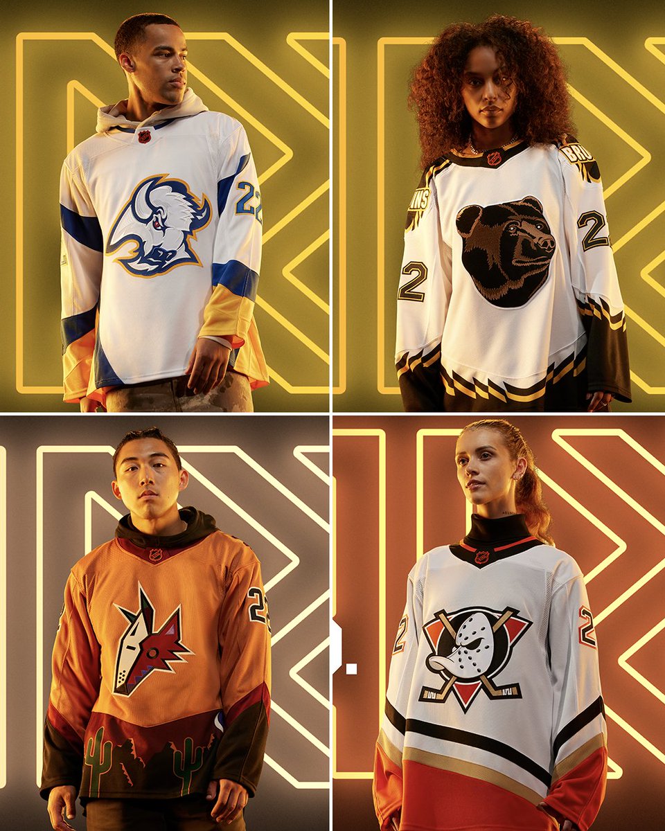 BarDown's tweet photo. The Reverse Retro 2022 jerseys have DROPPED. Which ones are your favourites/least favourites? 🔥🧊

@adidashockey https://t.co/ZJV6Ca350U