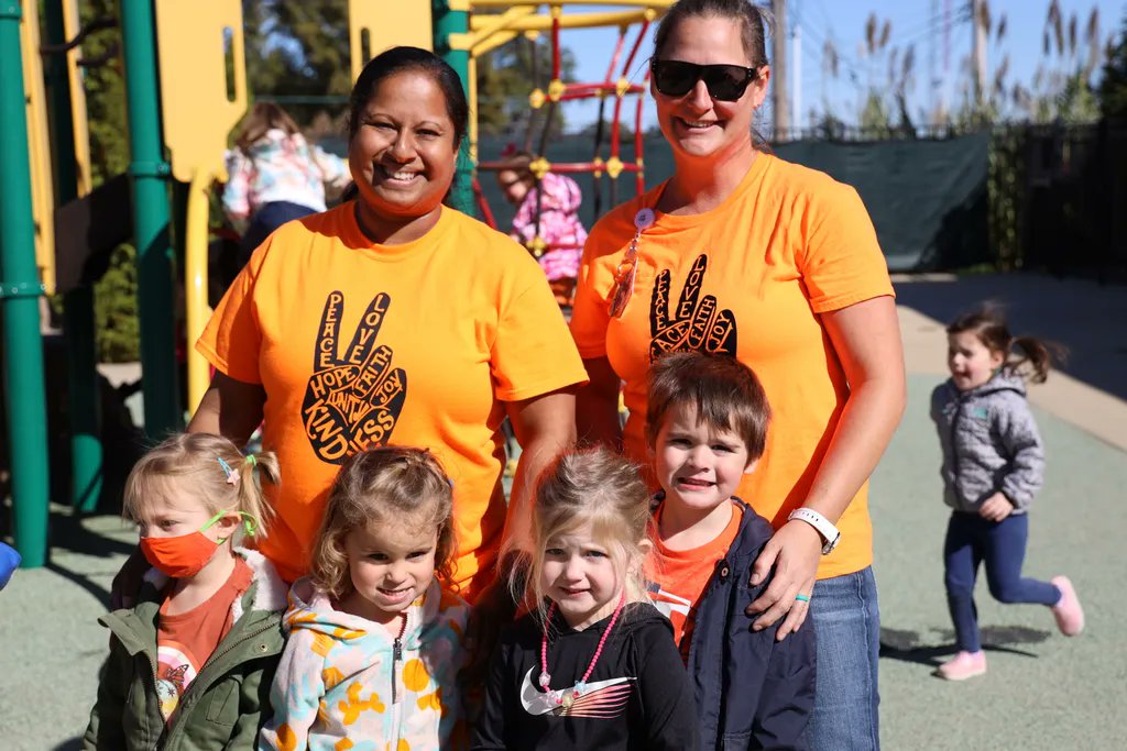 LindberghFlyers's tweet photo. Yesterday was Unity Day and schools around the district celebrated by wearing orange!  Unity Week was created to spread kindness, acceptance and inclusion. Featured is staff and students from ECE, Dressel, Long, and Kennerly. #WhyWeFly #FlyKind #BeTheGood https://t.co/VSF8ZQodiz