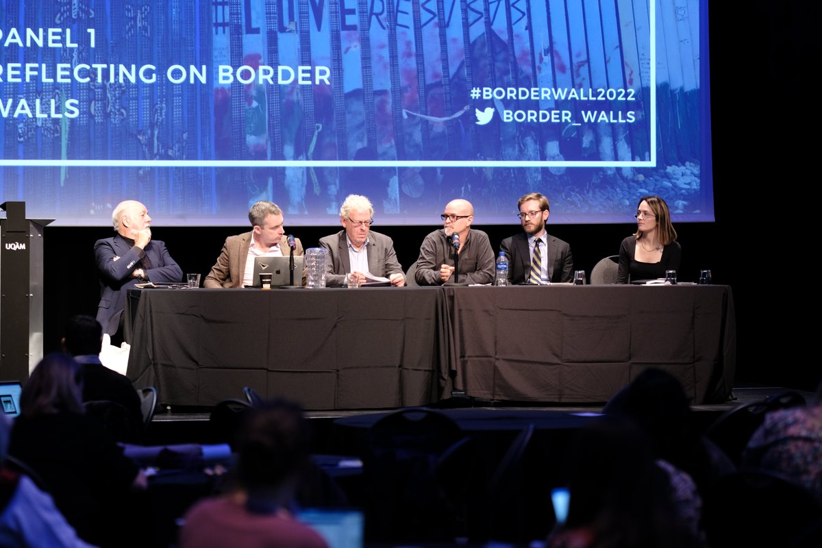Borders and Border Walls (@border_walls) on Twitter photo Our first panel of the day - Reflecting on Border Walls with Paul Richardson, James Scott, @Scott_NicolTX, Victor Konrad, @MichaelKenwick, Gino. N. Pauselli & Beth. Simmons.
Chair <a href="/andreanne_ob/">Andreanne Bissonnette</a>
#Murs2022 Our first panel of the day - Reflecting on Border Walls with Paul Richardson, James Scott, @Scott_NicolTX, Victor Konrad, @MichaelKenwick, Gino. N. Pauselli & Beth. Simmons.
Chair <a href="/andreanne_ob/">Andreanne Bissonnette</a>
#Murs2022