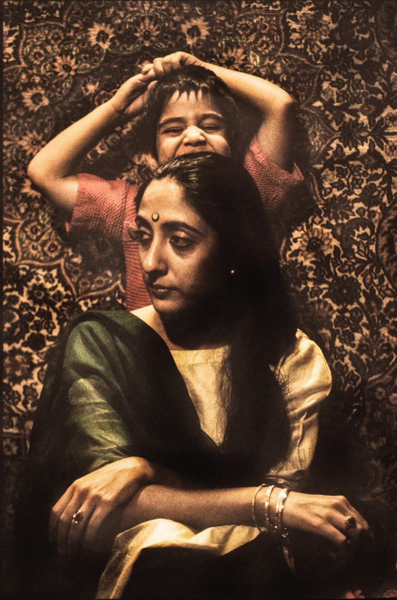 Thank you Raghu Rai for this amazing photograph of me and my aunt!