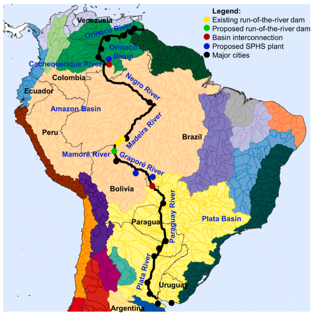 Challenges and opportunities for a South America Waterway System.
If built, it would be the largest waterway in the world!
Open access paper link:
sciencedirect.com/science/articl…