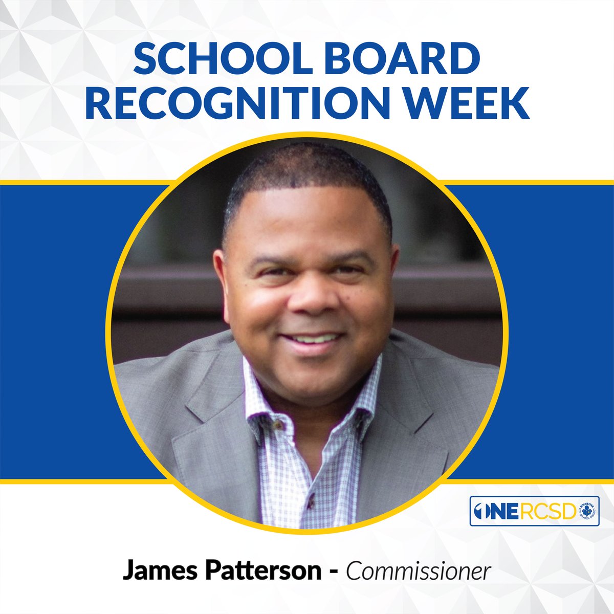 Commissioner James Patterson, a former New York State Trooper, has provided academic support, motivation, and guidance to Black and Latino males during their acclamation to college life. He has taught at the RCSD, BOCES, Nativity Preparatory Academy, and SUNY Brockport. #ONERCSD