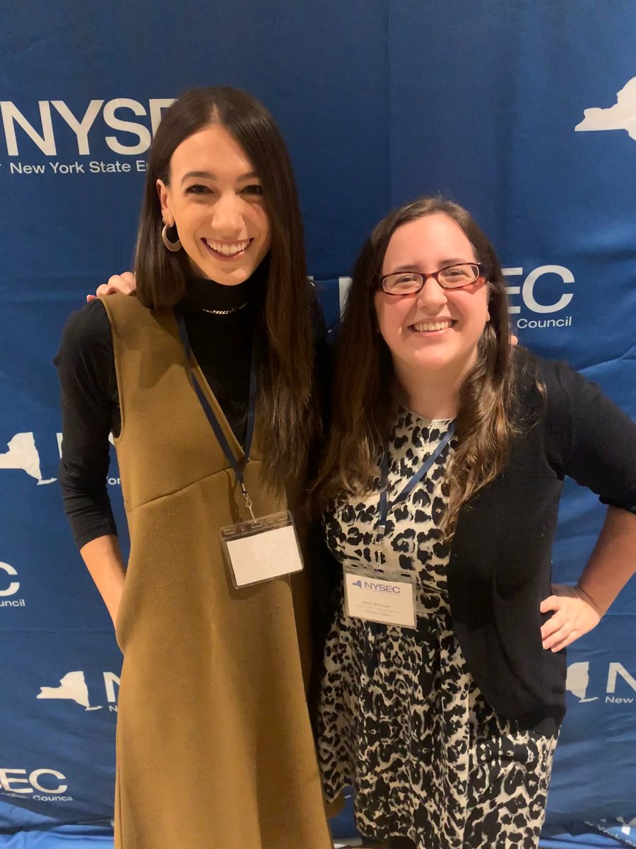 Presented with @AshlynnWittchow today at @nysec_tweets 'Fictioning as Literary Analysis,' happy National Day on Writing! ✍️#NYSEC22 @TC_EEProgram @TeachersCollege