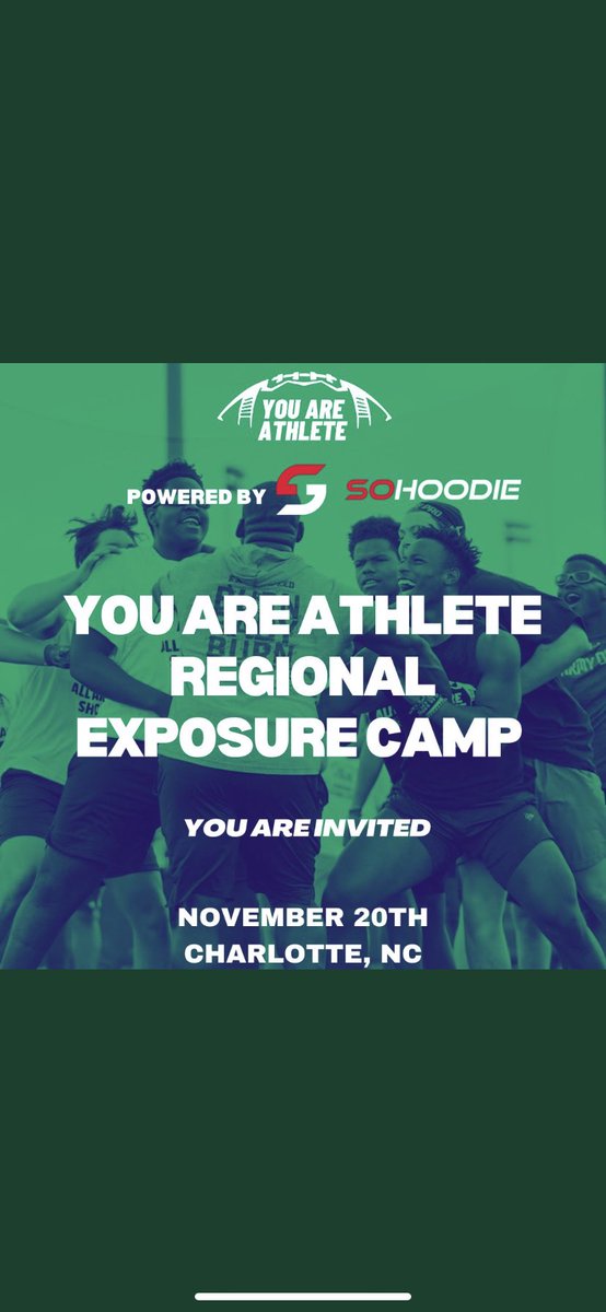 Thank you <a href="/youareathlete/">You Are Athlete</a> for the invite!