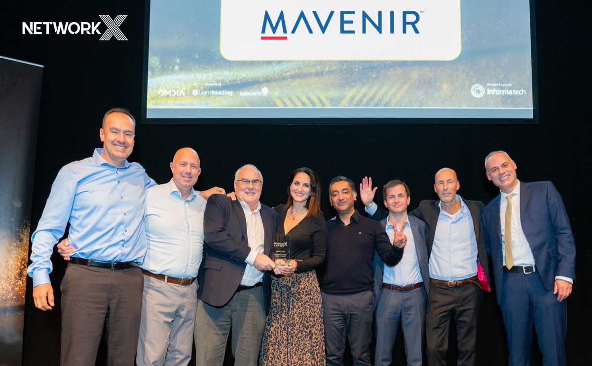 Mavenir wins two awards, Outstanding CORE Network Solution &amp; Outstanding Open RAN Solution at <a href="/networkx_event/">Network X</a> in Amsterdam.
bit.ly/3VGDNbp
#5G #CORE #CloudNative #OpenRAN