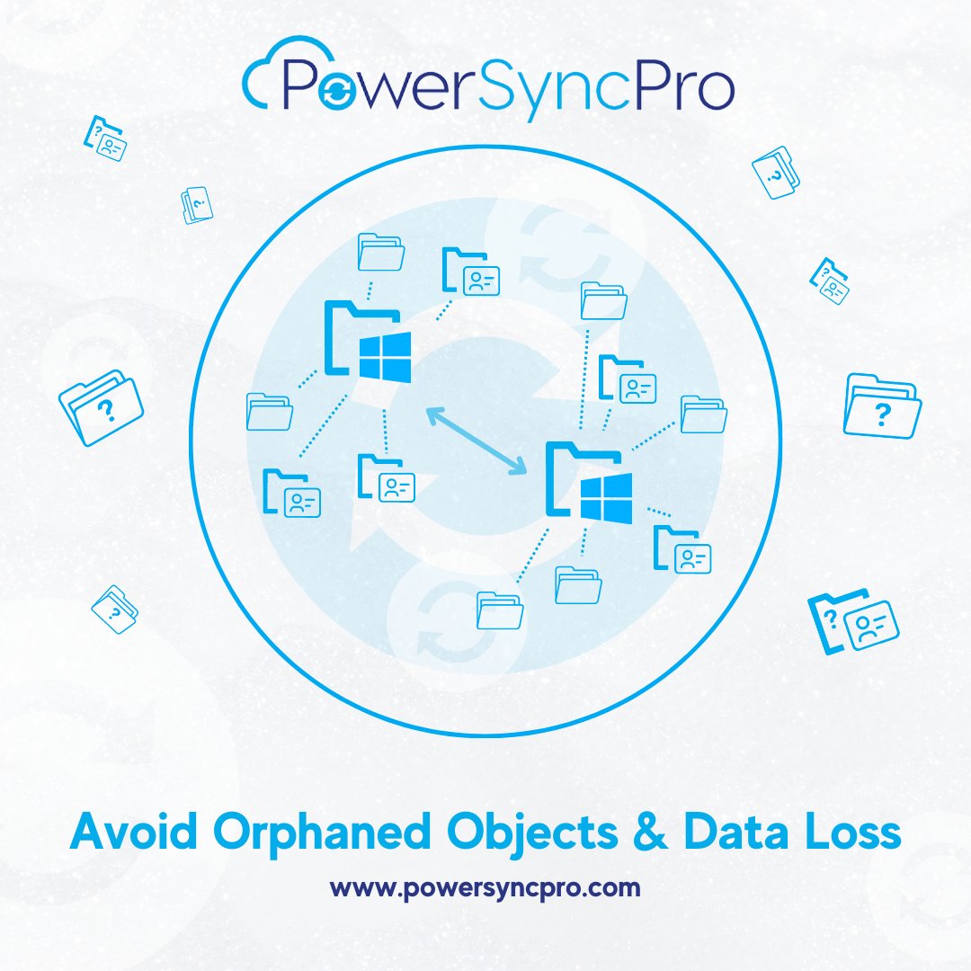 PowerSyncPro's tweet image. PowerSyncPro robustly analyses your #AD object transformation policy changes pre-deployment, drastically reducing lost data and orphaned objects during #DirSync, saving you time and money in maintenance.
Find out more at bit.ly/3Eyiu5K