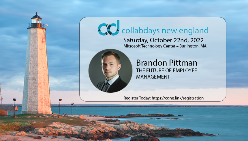 Pittman_Digital's tweet photo. I’m eager to be heading to @CollabdaysNE and meeting industry professionals to connect. 😁 

Will you make it out to my session, “The Future of Employee Management” Saturday morning? 

Hope to see you there 👇🏻 

https://t.co/SeRL97LOyn

#collabdays #M365 #EX #DigitalWorkplace https://t.co/9beDZEcrk3