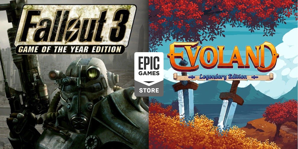 Jogos grátis Epic Games: Evoland Legendary Edition e Fallout 3