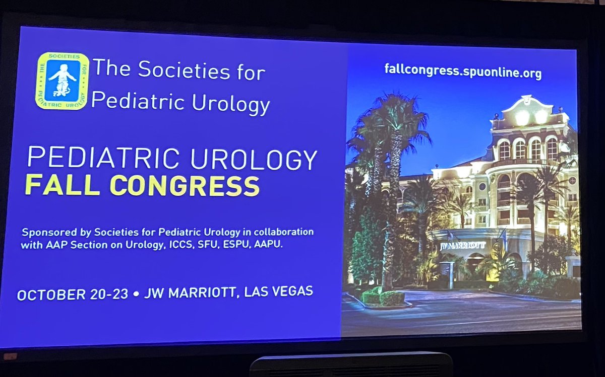 Society for Fetal Urology (@fetalurology) on Twitter photo Here we go! 🎉 <a href="/FetalUrology/">Society for Fetal Urology</a> program chair <a href="/EMB_PedsUro/">Elizabeth Malm-Buatsi</a> kicking off <a href="/SPU_Urology/">SPU_Urology</a> Fall Congress with the case presentation session. Panel session on development of a multi-D #fetal center to follow.
#SPU2022 Here we go! 🎉 <a href="/FetalUrology/">Society for Fetal Urology</a> program chair <a href="/EMB_PedsUro/">Elizabeth Malm-Buatsi</a> kicking off <a href="/SPU_Urology/">SPU_Urology</a> Fall Congress with the case presentation session. Panel session on development of a multi-D #fetal center to follow.
#SPU2022