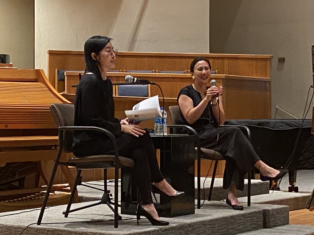 A great conversation between @pronounced_ing and @rokwon about OUR MISSING HEARTS! Hosted off site by @Booksmith Pick up a copy booksmith.com/book/978059349… or your favorite local bookstore