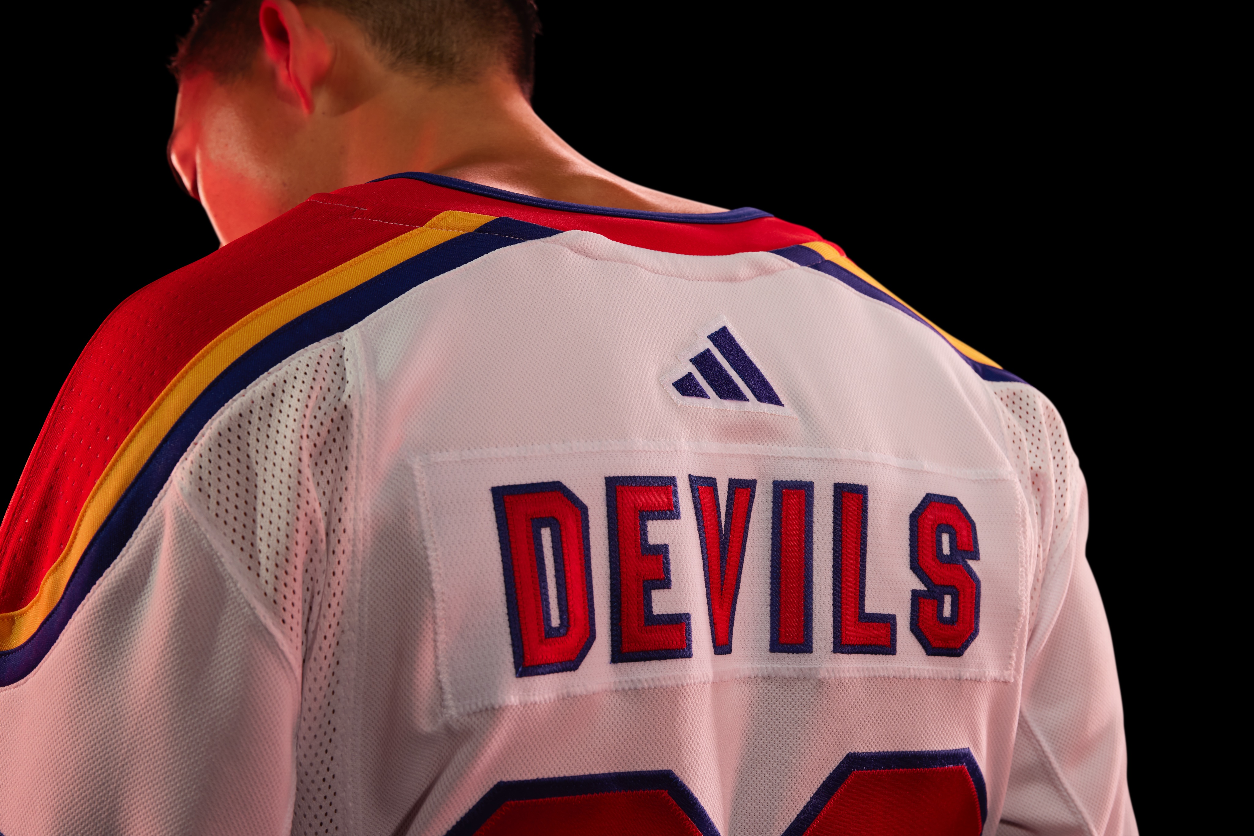 NHL New Jersey Devils Custom Name Number 2022 Reverse Retro Jersey