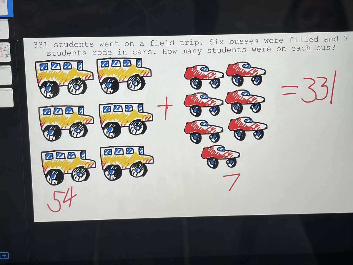 Drawing Algebra in Ms. Beeson’s class