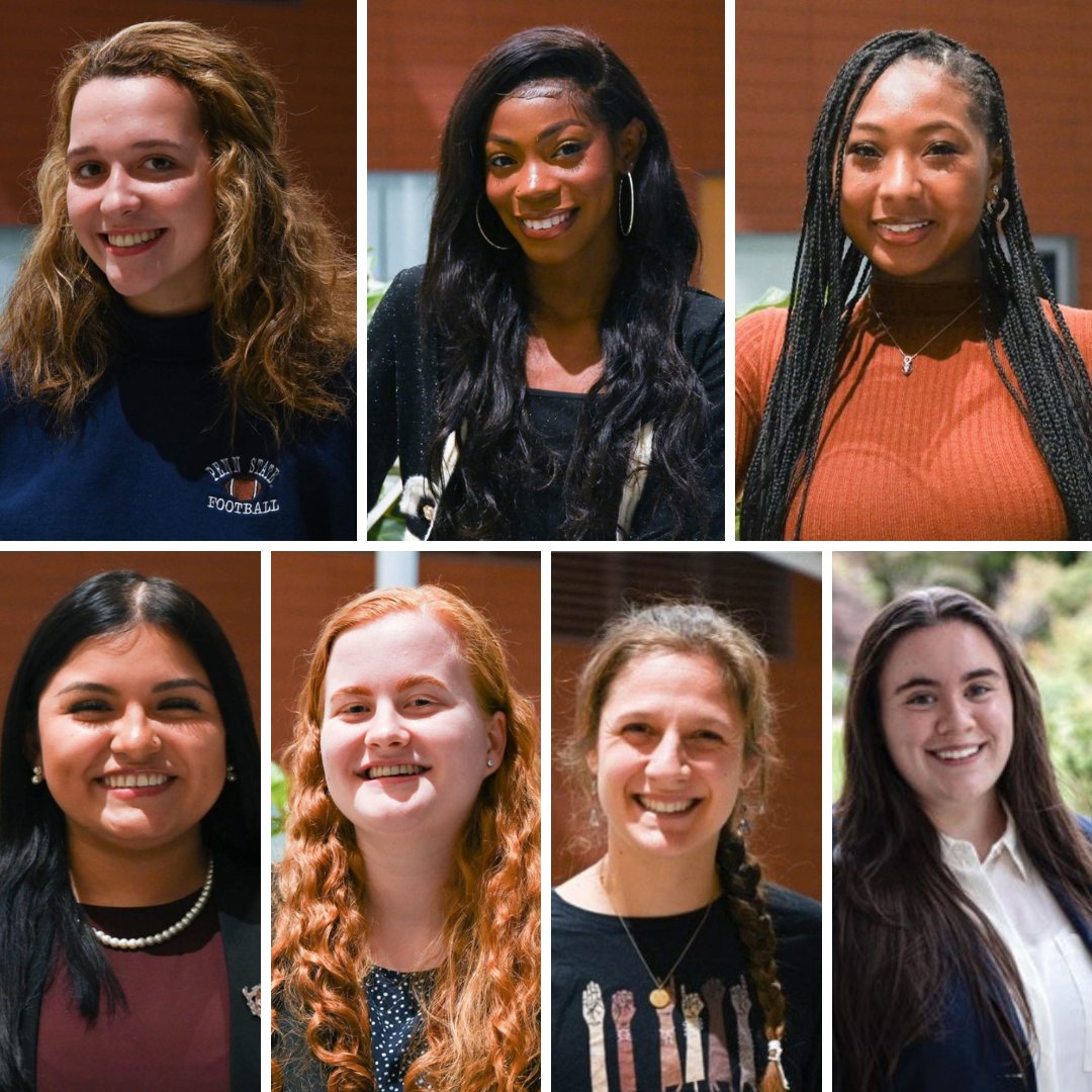 Congratulations to our @PSULiberalArts students and alumni selected for @penn_state’s 2022 Homecoming Court! 👏🎉 @PSUHOMECOMING 🔹Sarabeth Bowmaster 🔹Janiyah Davis 🔹Jaelyn Monroe 🔹Nicole Pinto 🔹Casey Sennett 🔹Anna Piotti 🔹Sophie Pelillo Learn more: homecoming.psu.edu