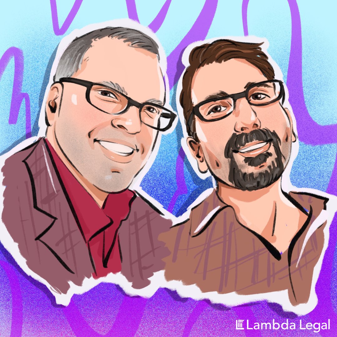 In the 20+ years James Obergefell & John Arthur were together, their home state of Ohio never allowed them to marry. They went to court & made history by winning the right for ALL same-sex marriages to be recognized nationwide. Read more ➡️ bit.ly/3Mp0g8H #MakingHistory