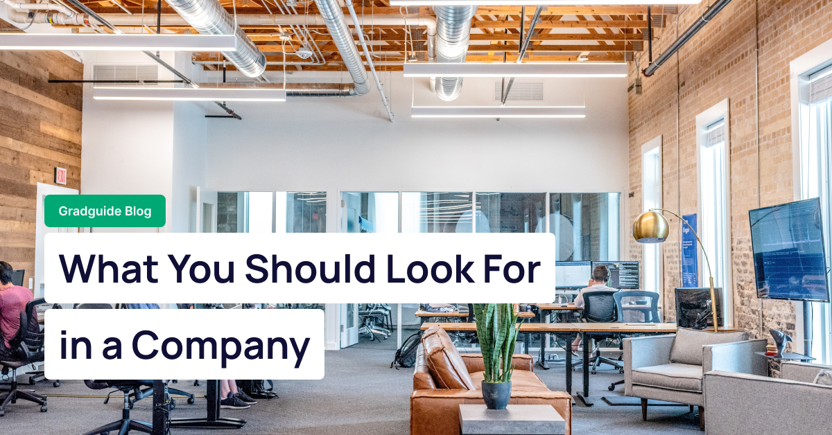 Whether you’re applying for internships or full-time graduate roles, it’s essential to go beyond the job description and consider every aspect of the company and the opportunity – not just the starting salary. 

gradguide.com/blog/what-you-…