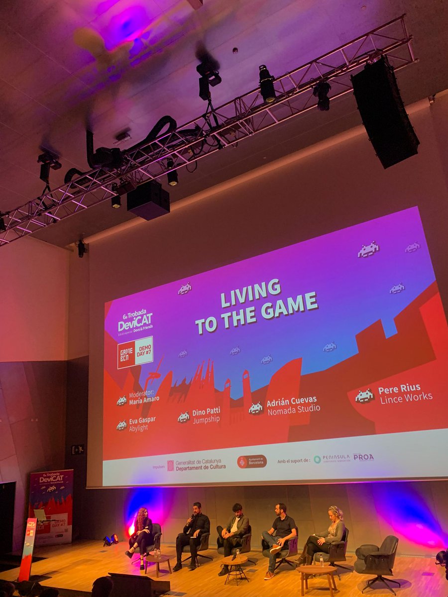 Supervivència, consolidació i creixement de projectes empresarials fins a aconseguir el primer èxit.

Eva Gaspar d'<a href="/abylight/">Abylight Studios 🎮 SOMA-CITADELUM-ANOXIA</a>, <a href="/DinoPatti/">Dino Patti</a> de <a href="/jumpshipstudio/">Jumpship</a>, <a href="/AdrianCuevas/">AdrianCuevas</a> de <a href="/nomadastudiobcn/">Nomada Studio - NEVA & GRIS</a> i <a href="/pereriusc/">Pere Rius</a> de <a href="/LinceWorks/">Lince Works</a> expliquen les seves experiències, són uns 'Dev Heroes'!