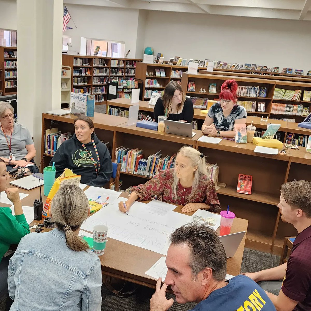 AJHSJaguars's tweet photo. #JagTeachers working to better #WICORize our lessons! @avidatandersen @ChandlerUnified @AVID4College https://t.co/C1maCnAiZw