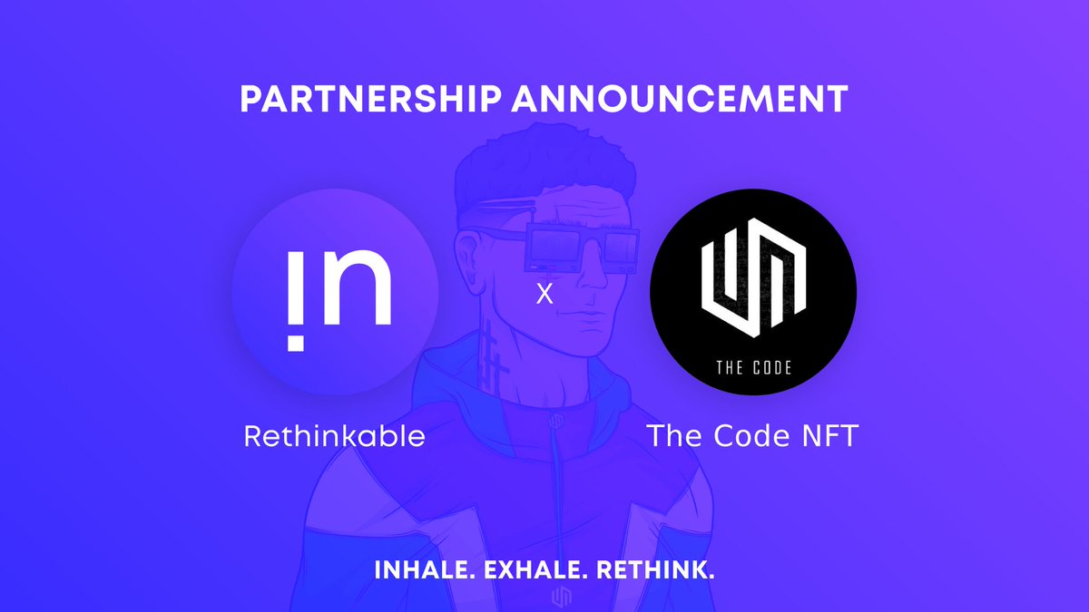 th3cod3nft's tweet photo. **Partnership announcement:**

@th3cod3nft x @rethinkablexyz

Looking to work through the bear market? Rethinkable is empowering the The Code community with full access to the best recruitment tools right from our Discord! 

Discord : https://t.co/vhNzDR0Ivt 

🫡 🤝 https://t.co/j1PtWk0SWS