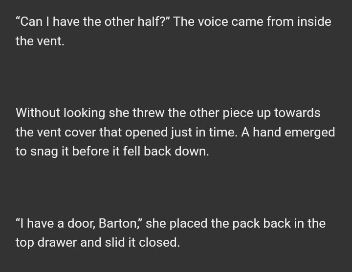 not the clint in vents plot, its been decades 😭