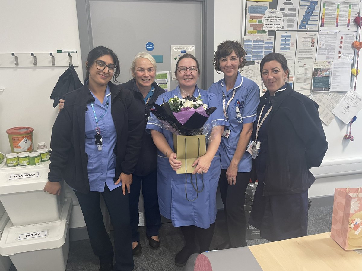 We say good bye to the lovely Kay at Cotgrave today 😢you will be extremely missed at <a href="/wellrushcliffe/">Rushcliffe Adults Community Service</a> and a great addition to team <a href="/NottinghamWest/">Nottingham West Community Services</a> we wish you all the best ❤️