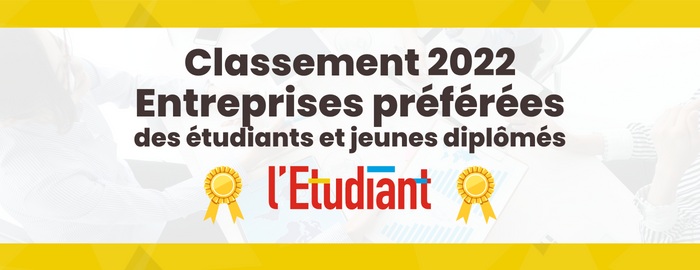 #CLASSEMENT • Découvre le classement 2022-2023 des grandes entreprises préférées des étudiants et jeunes diplômés disponible dès maintenant sur notre site !🥇

bit.ly/3seho7C