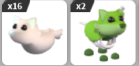 Giving away 16 ghost wolves and 2 zombie wolves in Adopt Me!
- Must retweet, follow and like.
Extras below!
Tags: #adoptmetrades #adoptme #adoptmeoffers #adoptmetrading #adoptmetradings #adoptmetraders #adoptmegw #adoptmegws #adoptmegiveaways #adoptmeupdate