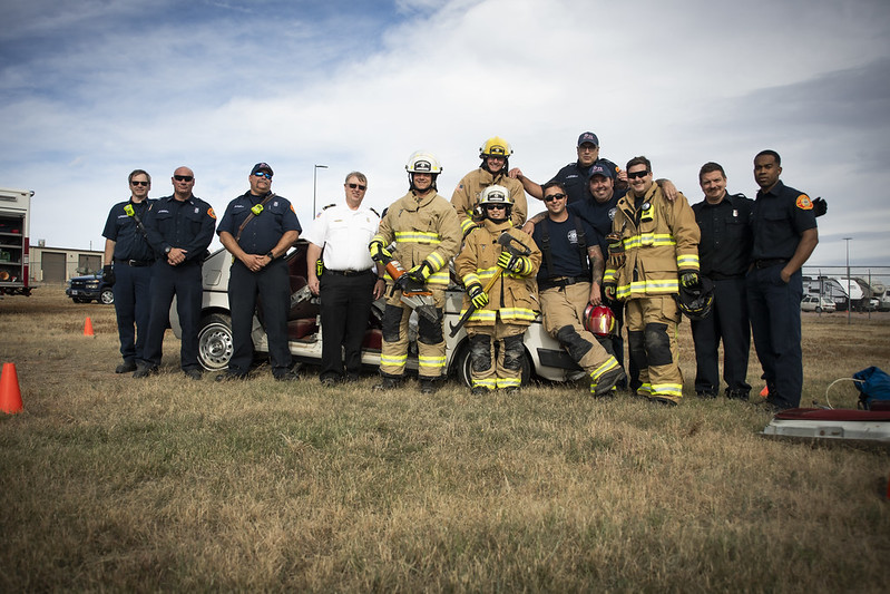 PciProductions's tweet photo. 50th Civil Engineer Squadron's Fire Department, provided vehicle extraction training to two members of the @SchrieverAFB Colorado leadership team. During the training, conducted 10/3/22 
1/2 https://t.co/hwBZ1cBUMh