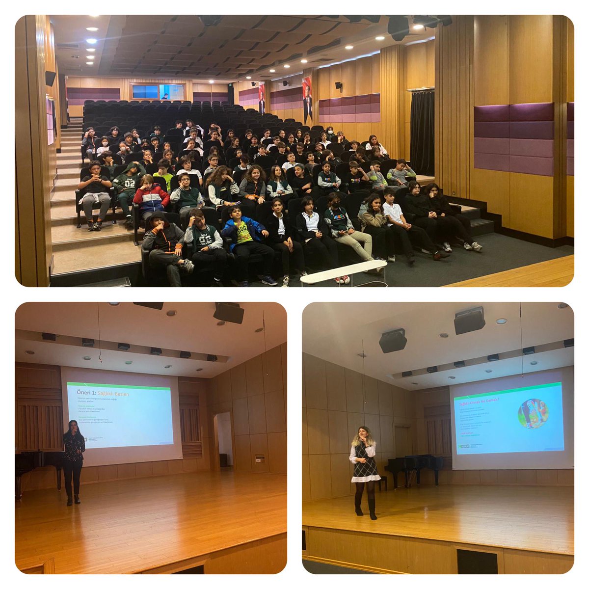 Ataşehir 1 Doğa Ortaokulu Rehberlik Bölümü olarak "Sağlıklı Yaşamın Önemini Vurgulamak" üzere tüm öğrencilerimizle bir araya geldik. <a href="/DogaOkullari/">Doğa Koleji</a> <a href="/SelahattinInal/">Selahattin İnal</a> <a href="/ferhatallkan/">Ferhat ALKAN</a> <a href="/gulsenakssu/">Gülşen Arslan</a>