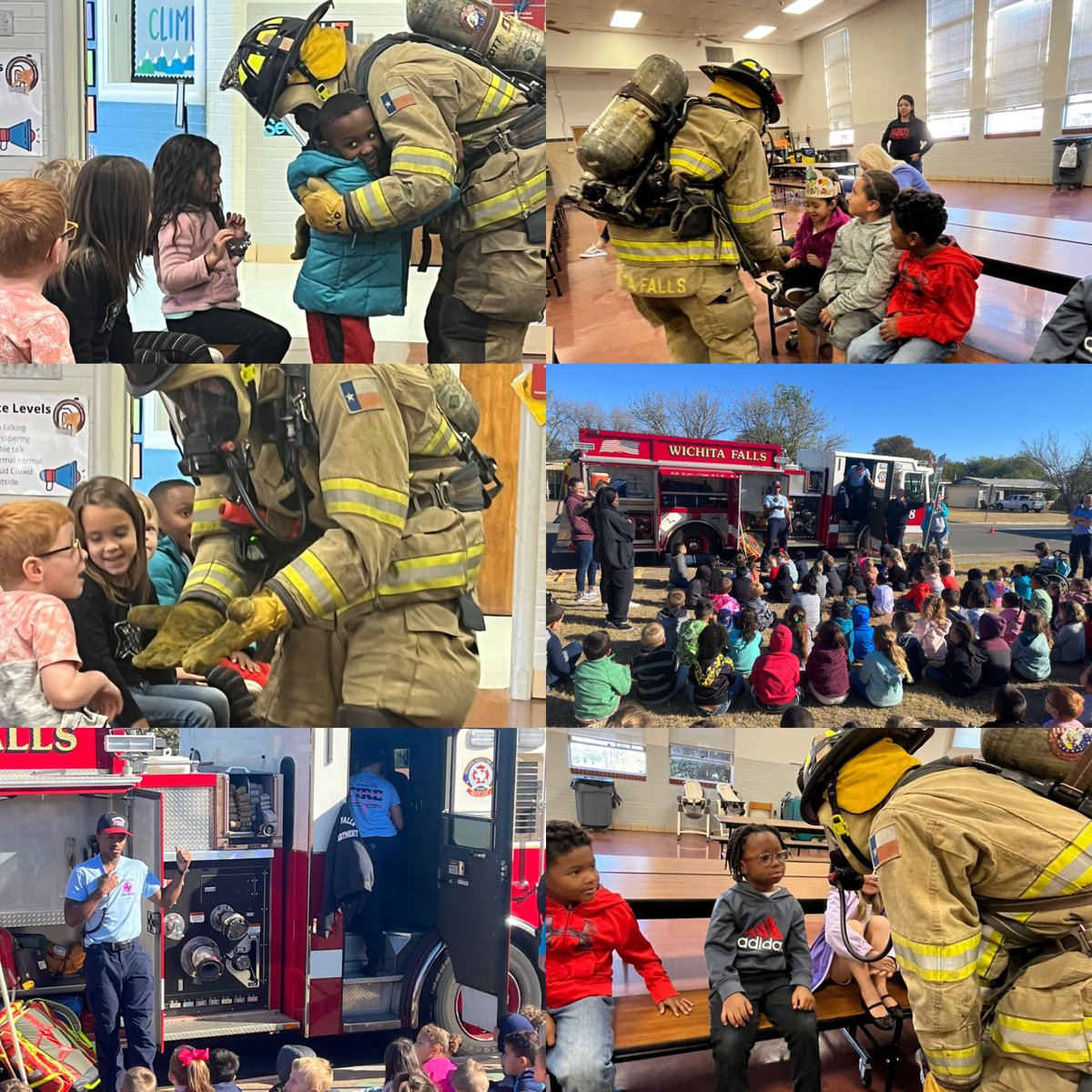 We had some visitors today ! <a href="/wfcunningham/">Cunningham Cougars</a> <a href="/WFISDschools/">Wichita Falls ISD</a> #funinkindergarten