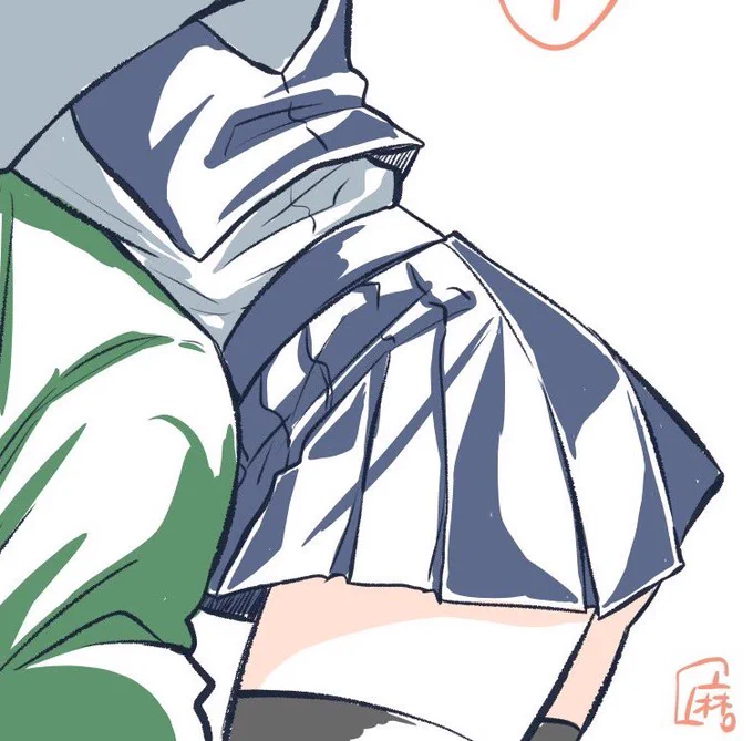 ⑮プリーツスカート大好きなので着せるもの悩んだらとりあえず着せてる 