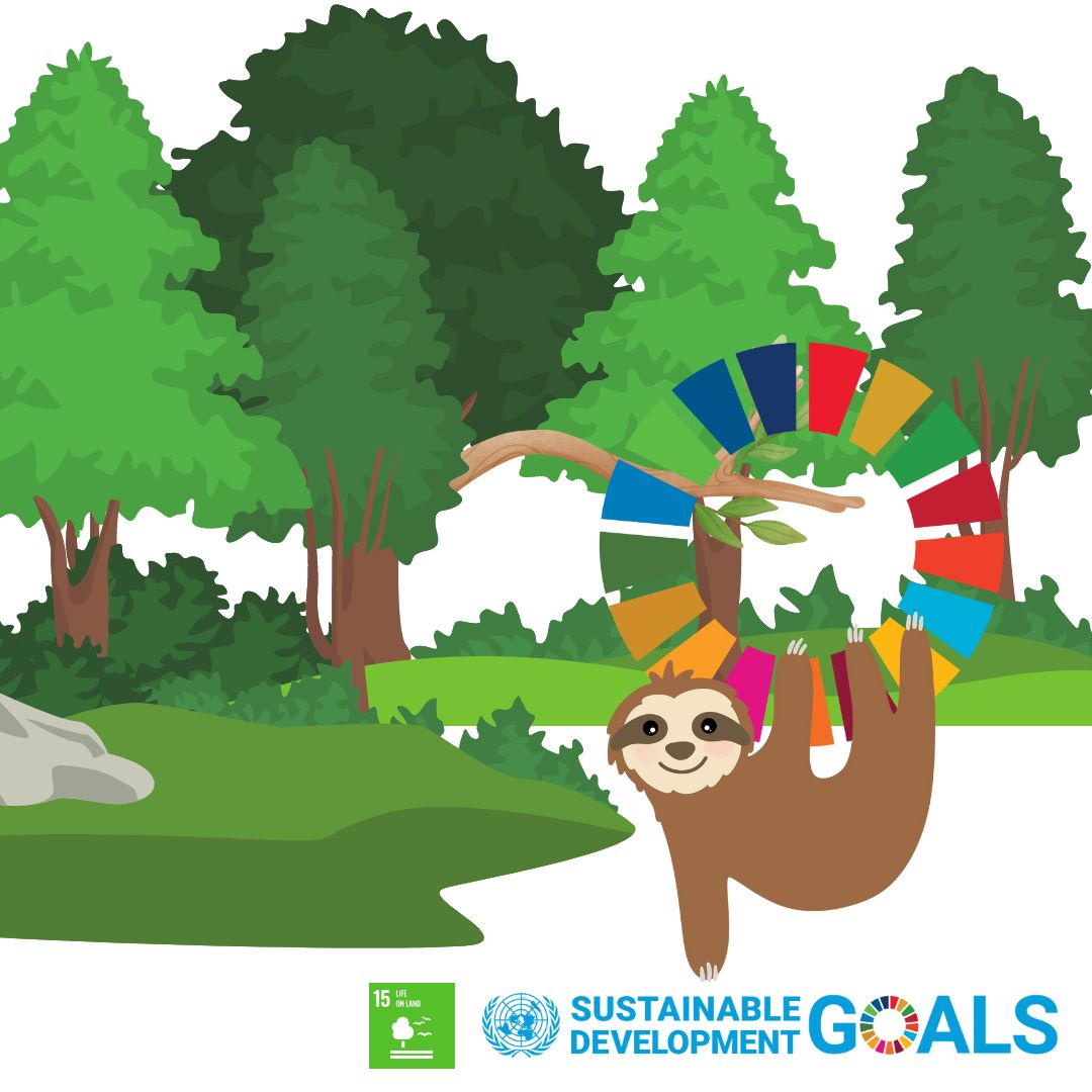 Happy #InternationalSlothDay. 🦥🦥 Sloths are threatened with extinction, mainly because of biodiversity loss from forest degradation &deforestation. Achieving #GlobalGoals is for our healthy planet& healthy lives. More to be done for our lovely sloths.bit.ly/37q71nZ