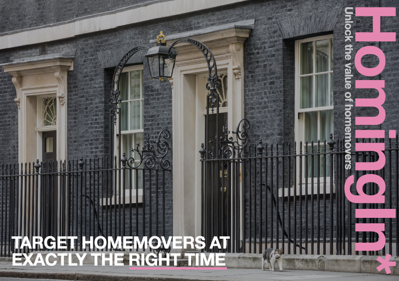 We know that you can achieve a 30% increase in direct response when a message is seen at the right time. And with our fully bespoke HomingIn campaign, doing just that is a piece of lettuce (cake, we mean cake).

Lett'uce' introduce you to homemovers: hubs.la/Q01qhwrS0