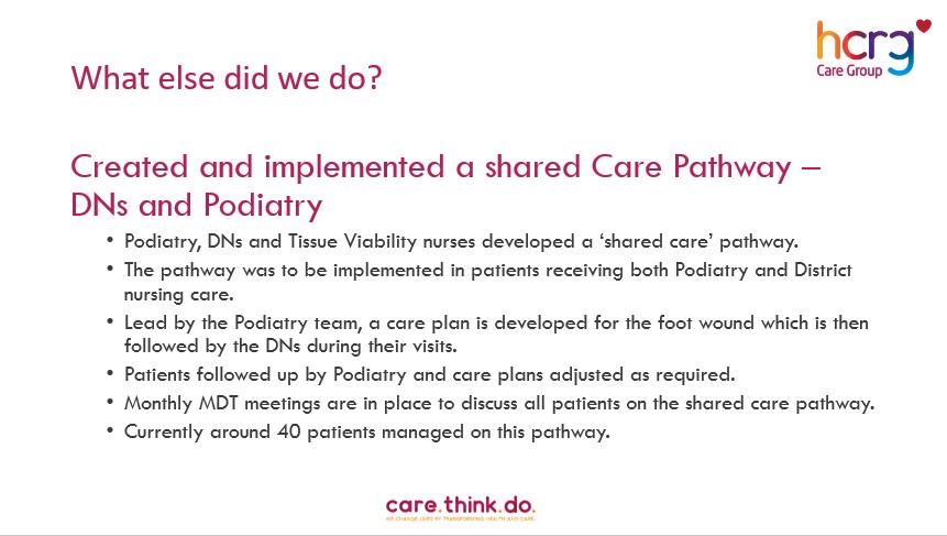 ashcapel's tweet photo. #Podiatry Services in West #Lancashire worked with @AgeUKLancashire to develop a referral #pathway for low-risk patients with basic foot care needs. A Shared Care Pathway was also introduced to coordinate multiple services providing treatment for the same patient.
#difference https://t.co/z0H8IGRh6t