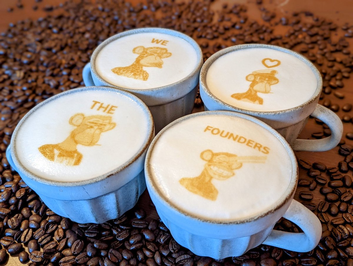 BoredCoffee.eth (@boredcoffee_) on Twitter photo Thank you founders for everything you have done so far ๐งก
<a href="/CryptoGarga/">Garga.eth (Greg Solano)</a> <a href="/GordonGoner/">GordonGoner (Wylie Aronow) ๐</a> <a href="/TomatoBAYC/">EmperorTomatoKetchup (Kerem Atalay)</a> <a href="/SassBAYC/">Sass (Zeshan Ali)</a> Thank you founders for everything you have done so far ๐งก
<a href="/CryptoGarga/">Garga.eth (Greg Solano)</a> <a href="/GordonGoner/">GordonGoner (Wylie Aronow) ๐</a> <a href="/TomatoBAYC/">EmperorTomatoKetchup (Kerem Atalay)</a> <a href="/SassBAYC/">Sass (Zeshan Ali)</a>