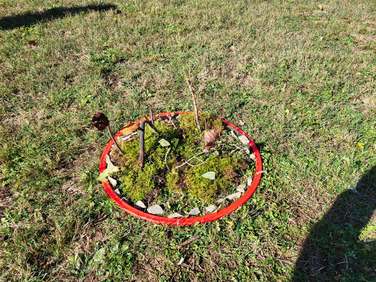 BrentAnderson10's tweet photo. Today's #TakeMeOutsideDay lesson was Art. "What does nature mean to you?" Great pieces and even better explanations! @DeerIslandCS @ASDS_PhysEd @ASD_South @mec @gaiaproject #tmoasds2022 #asdslearningoutside @takemeoutside https://t.co/UIOpz2fsAo