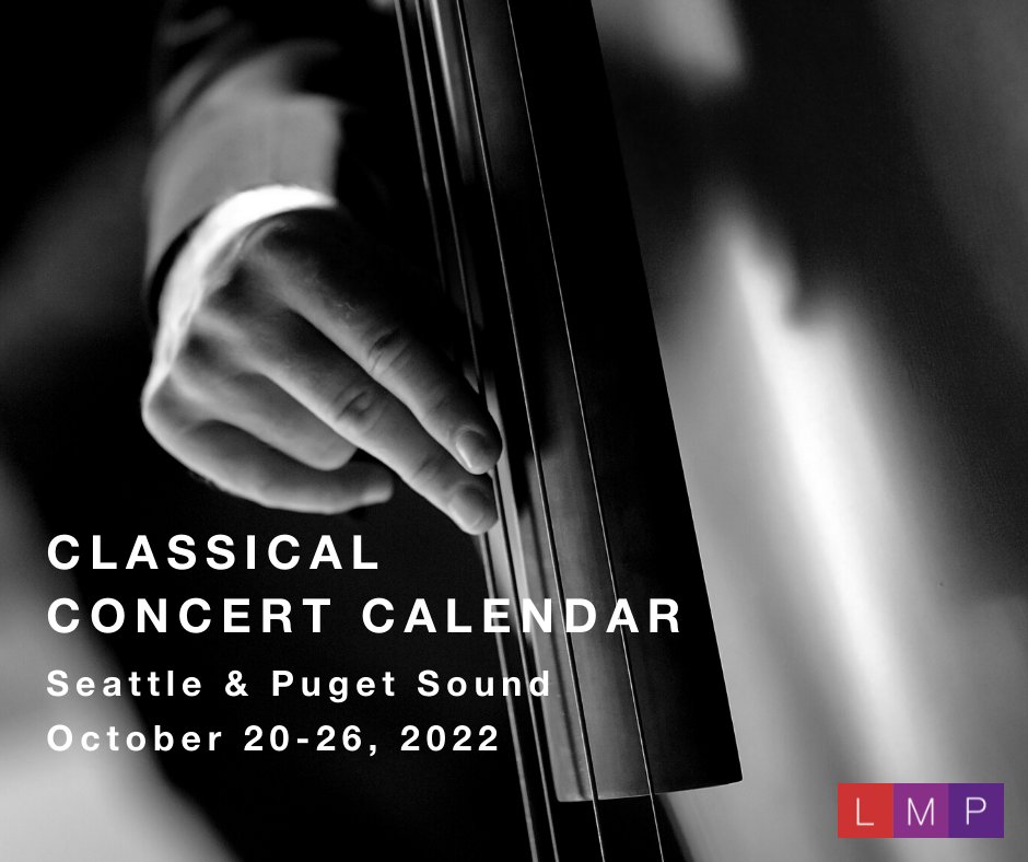 Classical Concerts October 20-26 ● #Seattle &amp; #PugetSound | Hear a piano quintet by Samuel Coleridge-Taylor with <a href="/chambermusic/">Chamber Music Society of Lincoln Center</a> and <a href="/EmeraldCtyMusic/">Emerald City Music</a>; <a href="/lwso_org/">Lake Washington Symphony Orchestra</a>'s annual Halloween Children's Concert; &amp; South Sound Saxophone Ensemble - mailchi.mp/livemusicproje…