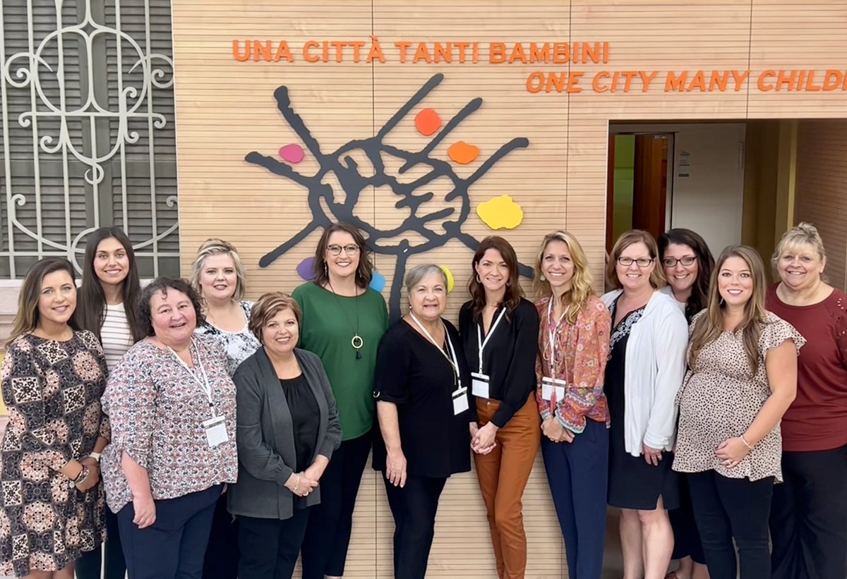 HarlessJune's tweet photo. Educational leaders from West Virginia are studying the world-renown early childhood programs in Reggio Emilia, Italy!

We are proud to represent Marshall University at the International Loris Malaguzzi Center and learn about this educational approach.

@MarshalluPres @marshallu https://t.co/jiYDGGrJFD
