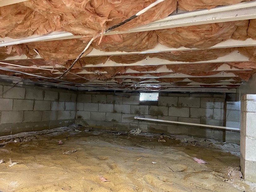 Do you live in a raised house that has an insulated crawlspace? If you do, there could be insufficient R-value insulation, deteriorating/falling or compromised insulation from years of fluctuating relative humidity.