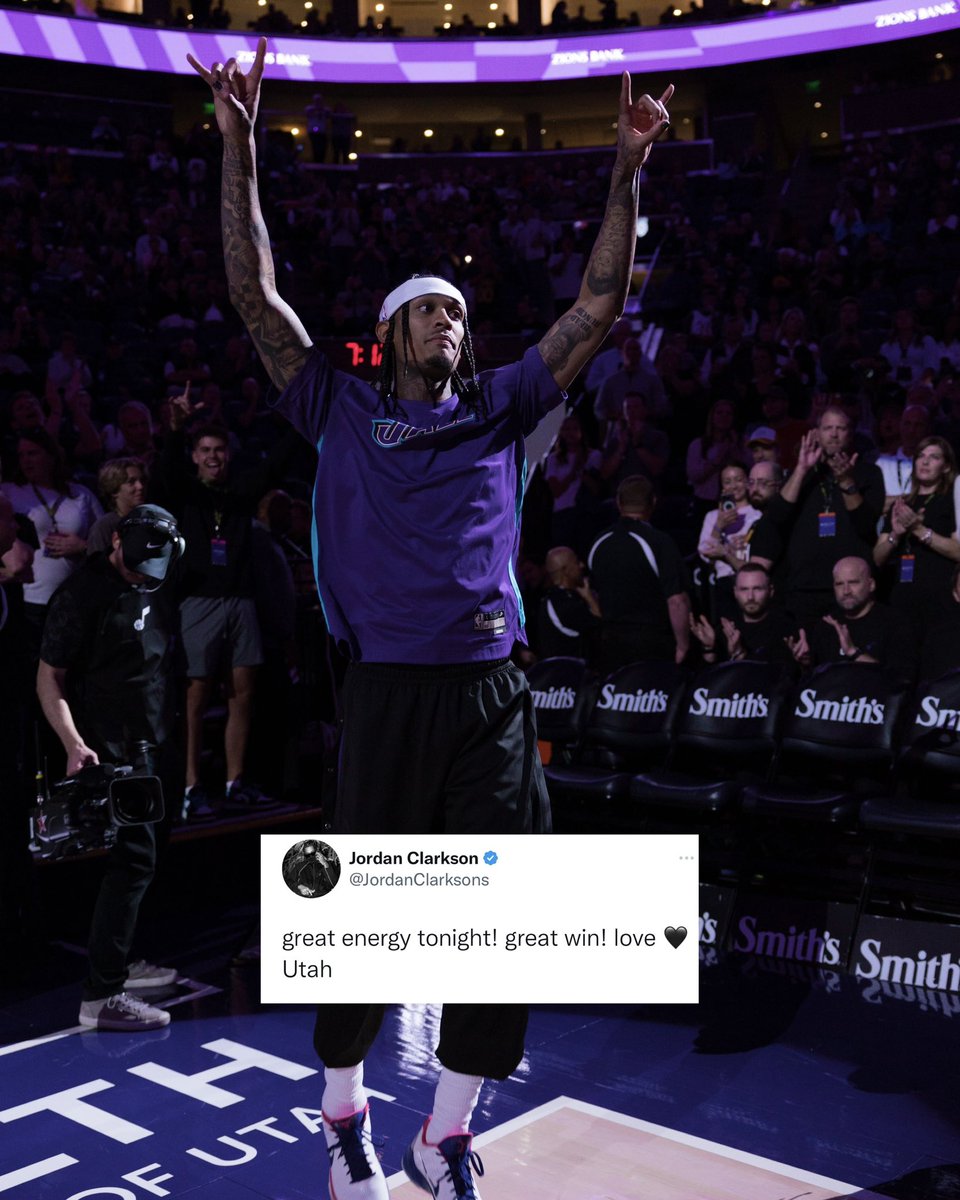 utahjazz's tweet image. still charged up from last night ⚡️

#TakeNote