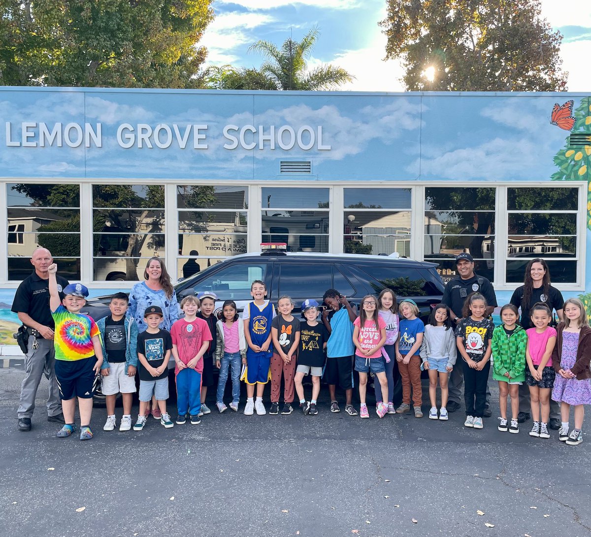 Jennie J Romero on Twitter "RT Ventura_PD We 💛 Lemon Grove students