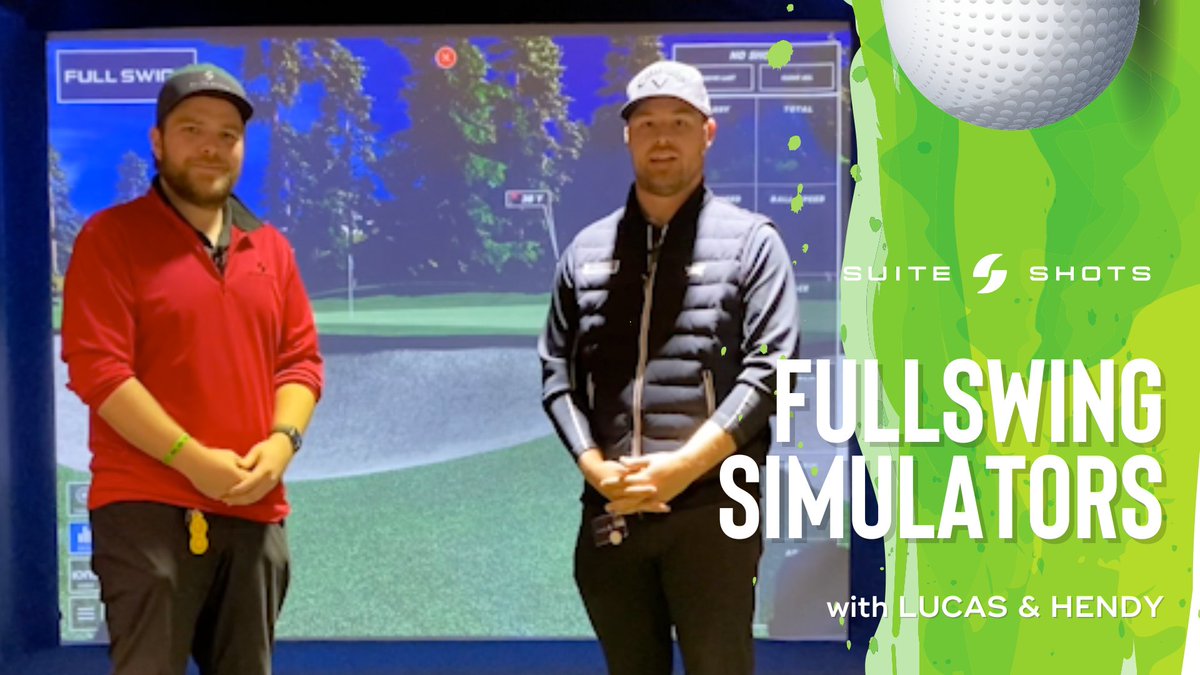 🏌️ Walk-through with Lucas & Hendy as they talk about the perks of our 5 @FullSwingGolf Indoor Simulators. This technology is available at Suite Shots YEAR ROUND! 👏🏼
•
⛳️ youtu.be/yGrKYjFkrDM
#FullSwingSimulators #UnlockYourGame #YearRoundFun #SuiteShots #ItsGonnaBeSuite