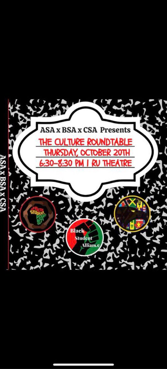 csa_gsu's tweet photo. Good morning everyone🥰, please don't forget to attend our “ABC” cultural panel tonight. It’s a Collaboration with BSA and ASA￼! Come out and enjoy a great conversation about some cultural similarities and differences between us. We can’t wait to see y'all there! https://t.co/QmMRX5Ok0W