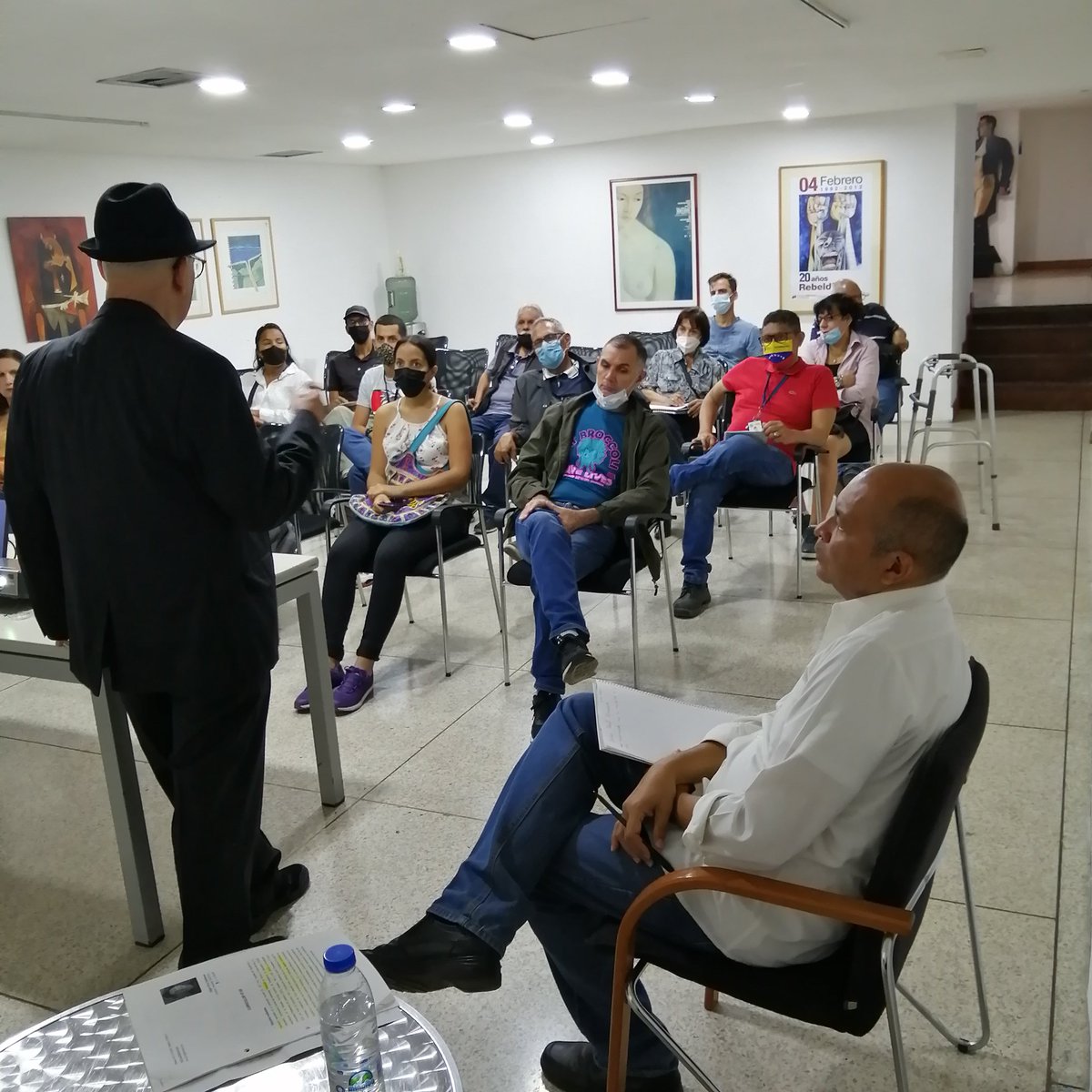 IartesVzla's tweet photo. #EnDesarrollo
👉Conversatorio:
Carlos Raúl Villanueva y el proyecto de síntesis de las artes.
En la sala Creadores Visuales del #Iartes, con la ponencia del profesor Edgar Cruz.
*
#Arte #ArtesVisuales #ArtesPlásticas #Venezuela
@VillegasPoljak @MaryPemjean @minculturave https://t.co/O6d5QmbE0L