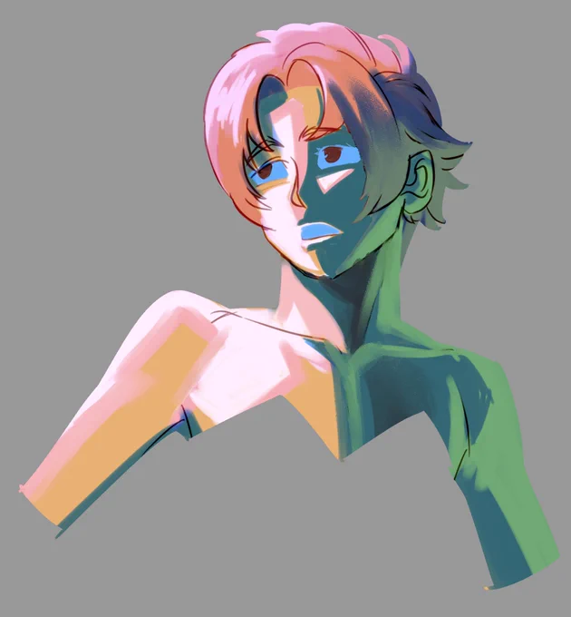 im better at cartooning than rendering but that doesnt mean im not willing to learn, it just has mixed results and i get confused quickly lol 