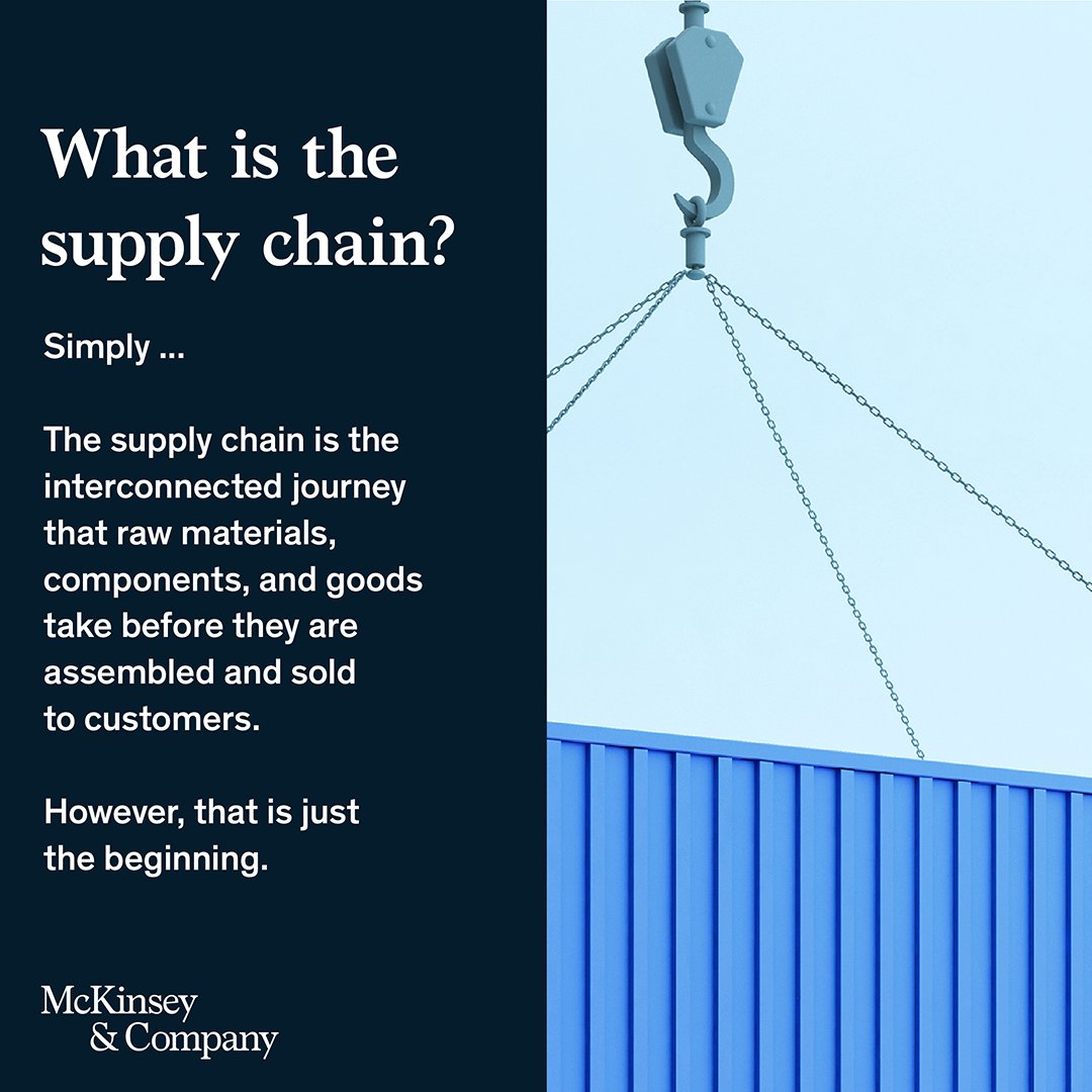 McKinsey & Company on Twitter "SupplyChain it's more than the