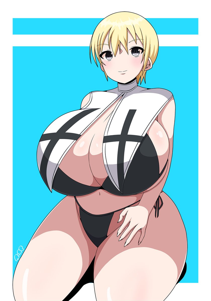 コミッションピクチャです!ご依頼ありがとうございました!!前垂れビキニはよい・・・ 