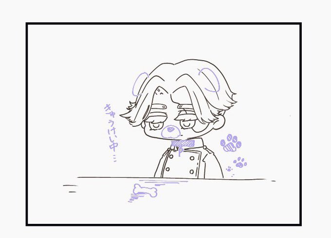 何も載せてないけど何かしらは描いてるよっていう進捗🐾 