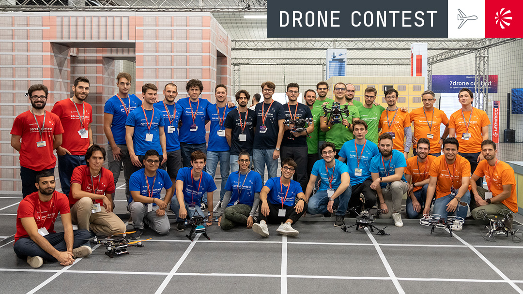 Leonardo_IT's tweet photo. Il @polimi si aggiudica la vittoria della terza edizione del #LeonardoDroneContest, il progetto lanciato da #Leonardo in collaborazione con sei atenei italiani per promuovere lo sviluppo dell’#IA applicata all'ambito dei #droni. Scopri di più: https://t.co/1Ufqdlad0i https://t.co/vCZ4tq1qM3