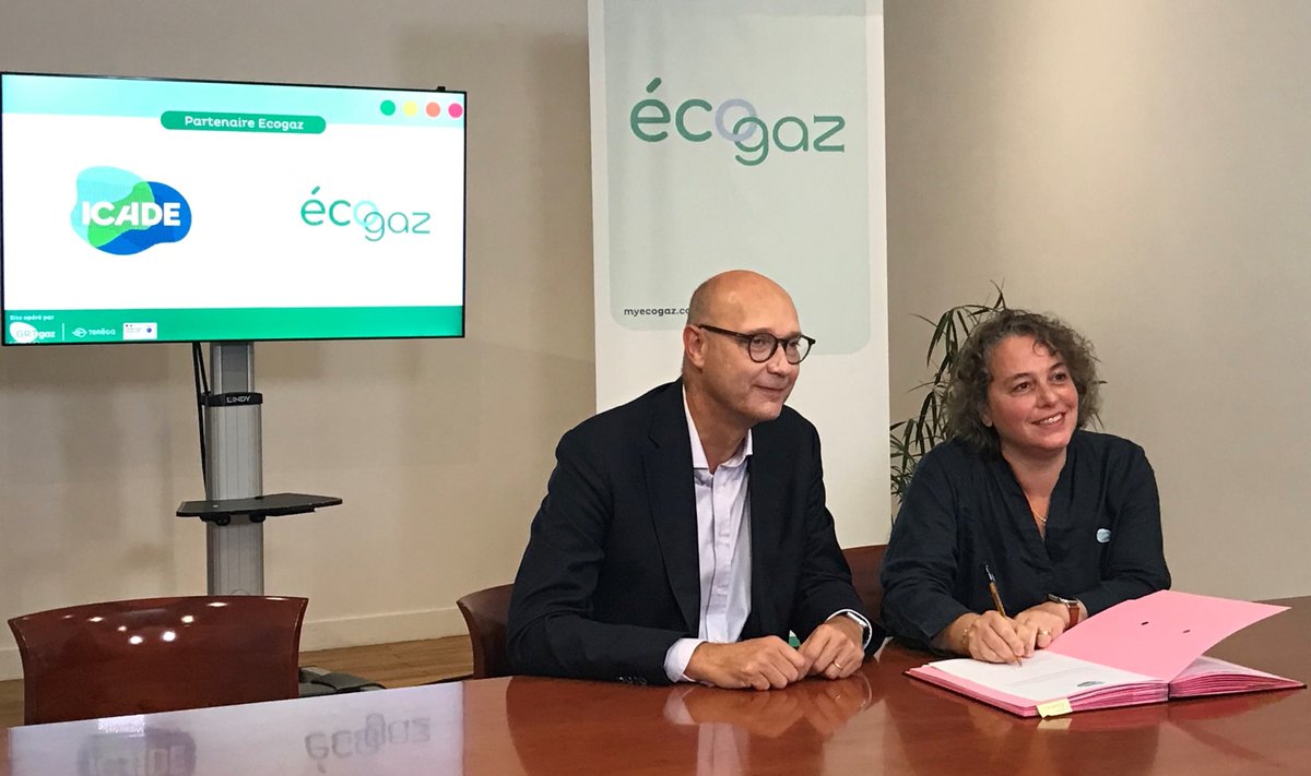 [#Partenariat] - Icade s’engage aujourd’hui en s’associant au dispositif #Ecogaz @GRTgaz en signant la charte d’engagement.

#SobriétéGazière #sobrieteEnergetique 

 <a href="/ThTrouve/">Thierry Trouve</a> @GRTgaz @FloreJwcz <a href="/Icade_Officiel/">Icade</a>